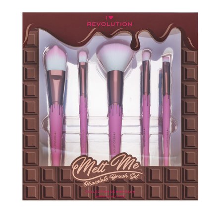 Makeup Revolution Melt Me Chocolate Brush Set set de brochas
