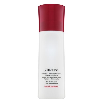Shiseido Complete Cleansing Microfoam pianka oczyszczająca 2w1 o działaniu nawilżającym 180 ml
