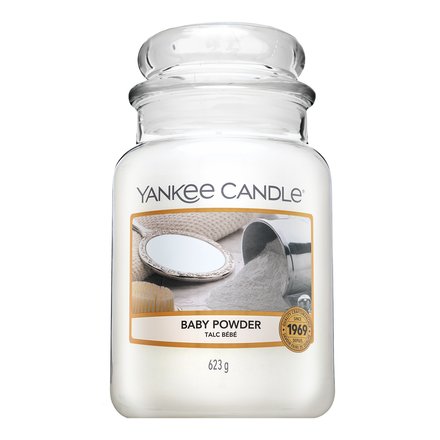 Yankee Candle Baby Powder vela perfumada 623 g