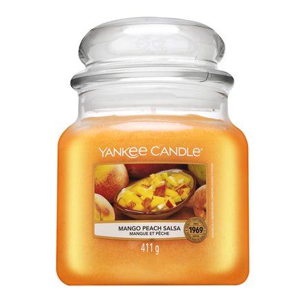 Yankee Candle Mango Peach Salsa illatos gyertya 411 g