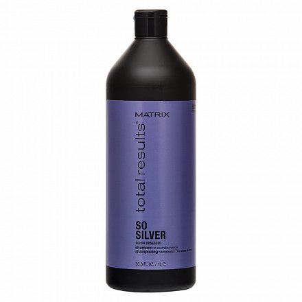 Matrix Total Results Color Obsessed So Silver Shampoo sampon platinaszőke és ősz hajra 1000 ml