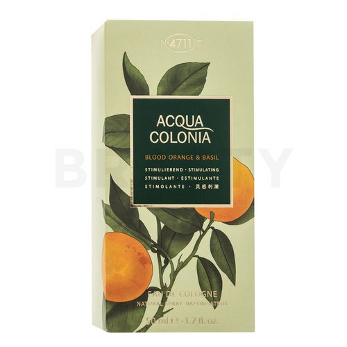 4711 Acqua Colonia Blood Orange & Basil Eau de Cologne uniszex 50 ml