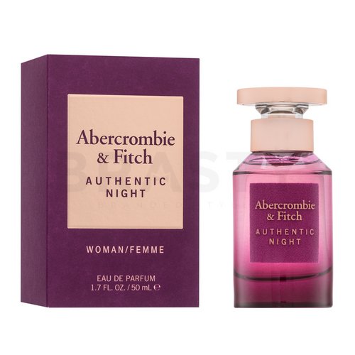 Abercrombie & Fitch Authentic Night Woman Eau de Parfum da donna 50 ml