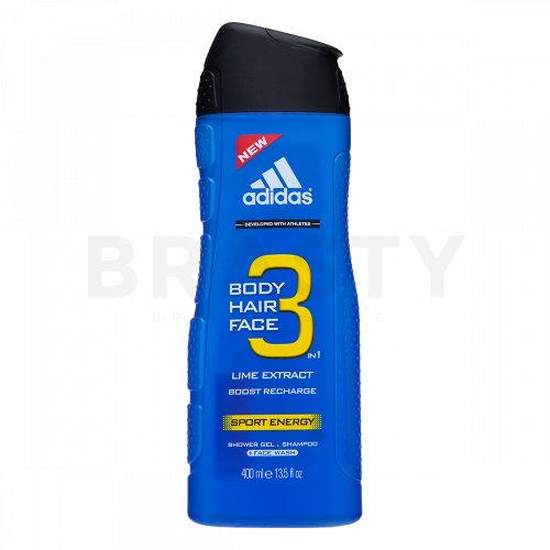 Adidas A3 Sport Energy Gel de ducha para hombre 400 ml