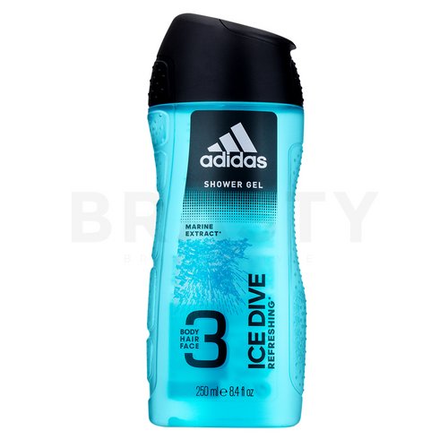 Adidas Ice Dive gel doccia da uomo 250 ml