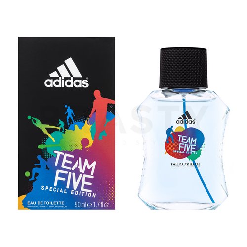 Adidas Team Five Eau de Toilette da uomo 50 ml