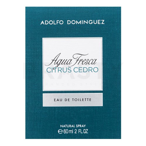 Adolfo Dominguez Agua Fresca Citrus Cedro Eau de Toilette for men 60 ml