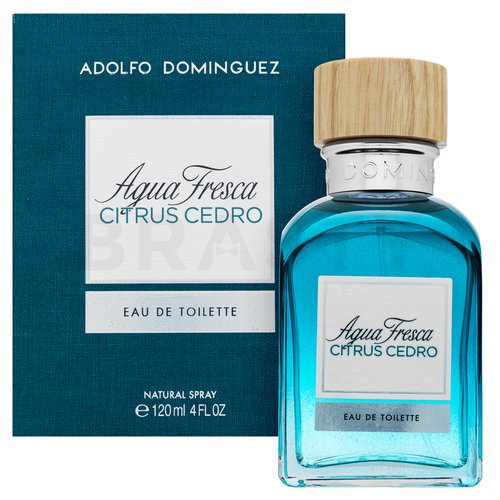 Adolfo Dominguez Agua Fresca Citrus Cedro Eau de Toilette für Herren 120 ml