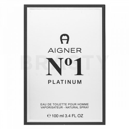 Aigner No.1 Platinum Eau de Toilette férfiaknak 100 ml