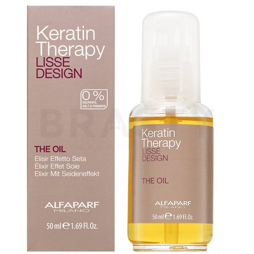 Alfaparf Milano Lisse Design Keratin Therapy The Oil hair oil for all hair types 50 ml