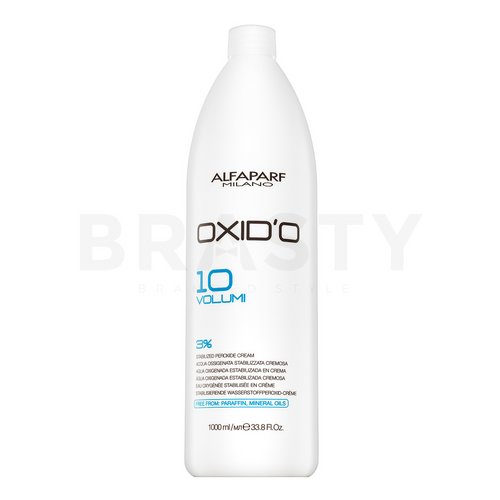 Alfaparf Milano Oxid'o 10 Volumi 3% emulsione di sviluppo per tutti i tipi di capelli 1000 ml