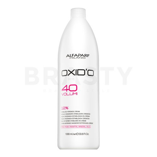 Alfaparf Milano Oxid'o 40 Volumi 12% emulsione di sviluppo per tutti i tipi di capelli 1000 ml