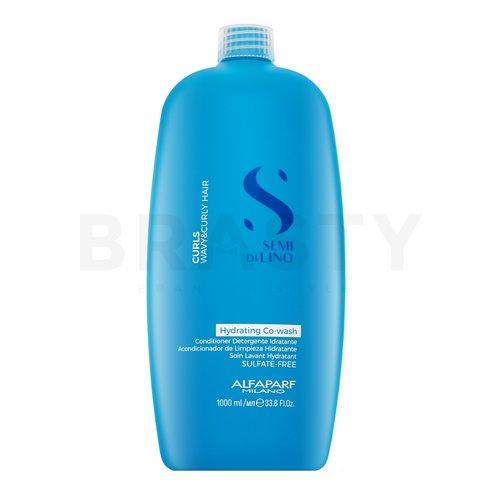 Alfaparf Milano Semi Di Lino Curls Hydrating Co-Wash Conditioner pflegender Conditioner mit Hydratationswirkung 1000 ml