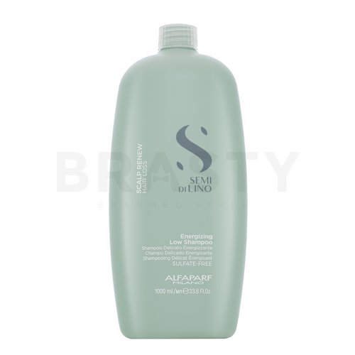 Alfaparf Milano Semi Di Lino Scalp Renew Energizing Shampoo Champú fortificante Para el adelgazamiento del cabello 1000 ml