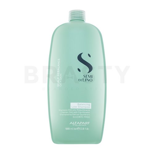 Alfaparf Milano Semi Di Lino Scalp Rebalance Balancing Low Shampoo shampoo detergente per cuoio capelluto grasso 1000 ml