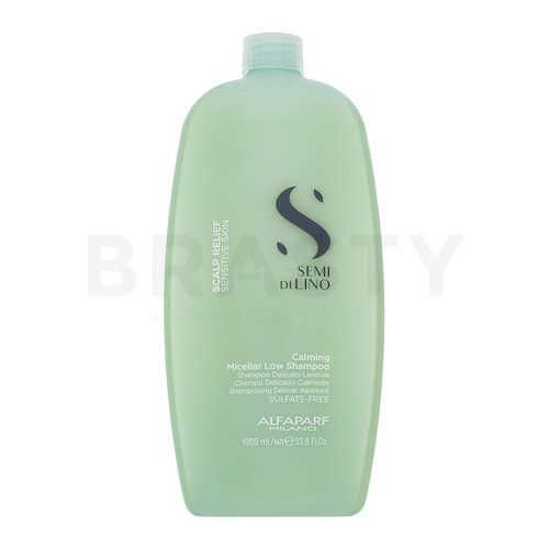 Alfaparf Milano Semi Di Lino Scalp Relief Calming Shampoo Champú fortificante Para el cuero cabelludo sensible 1000 ml