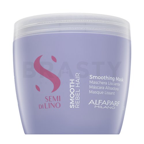 Alfaparf Milano Semi Di Lino Smooth Rebel Hair Smoothing Mask smoothing mask for coarse and unruly hair 500 ml
