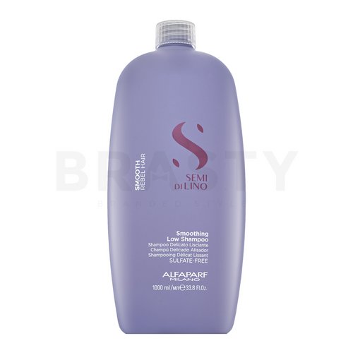 Alfaparf Milano Semi Di Lino Smooth Smoothing Low Shampoo smoothing shampoo for coarse and unruly hair 1000 ml