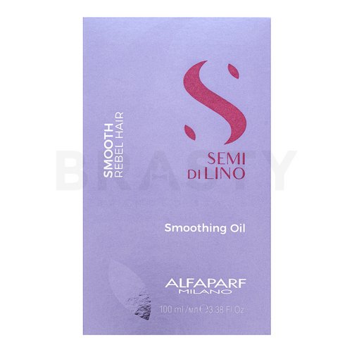 Alfaparf Milano Semi Di Lino Smooth Smoothing Oil olio per capelli lisciante per capelli ruvidi e ribelli 100 ml