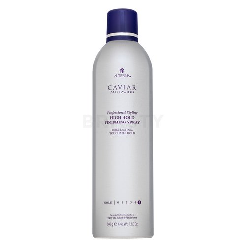 Alterna Caviar Anti-Aging Professional Styling High Hold Finishing Spray сух лак за коса за силна фиксация 340 g