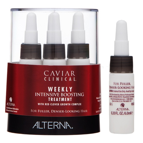 Alterna Caviar Clinical Weekly Intense Boosting Treatment týdenní intenzivní péče proti vypadávání vlasů 4 x 10 ml