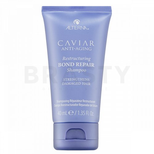 Alterna Caviar Restructuring Bond Repair Shampoo Shampoo für geschädigtes Haar 40 ml