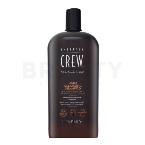 American Crew Daily Cleansing Shampoo Champú limpiador Para uso diario 1000 ml