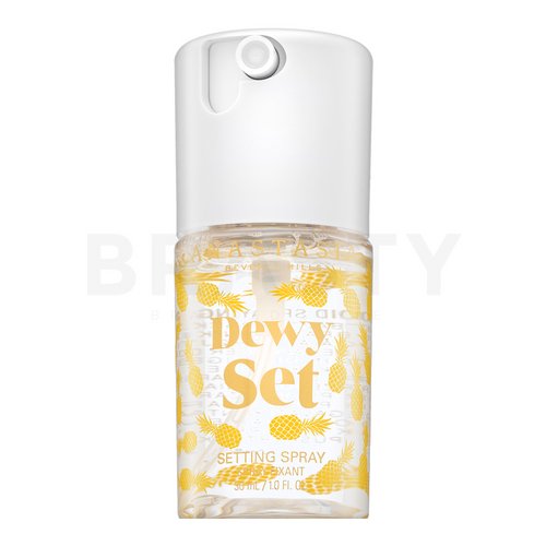 Anastasia Beverly Hills Mini Dewy Set Pineapple fijador de maquillaje en spray para piel unificada y sensible 30 ml