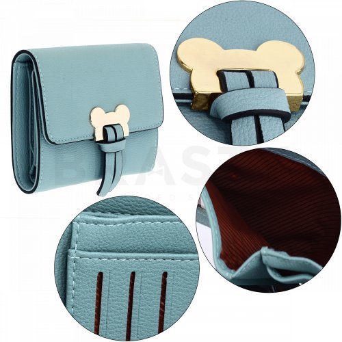 Anna Grace AGP1089 purse blue