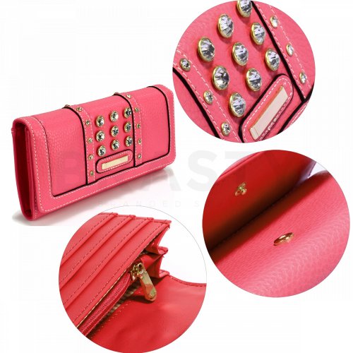 Anna Grace LSP1041A purse pink