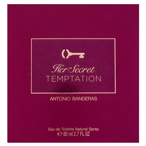 Antonio Banderas Her Secret Temptation Eau de Toilette da donna 80 ml