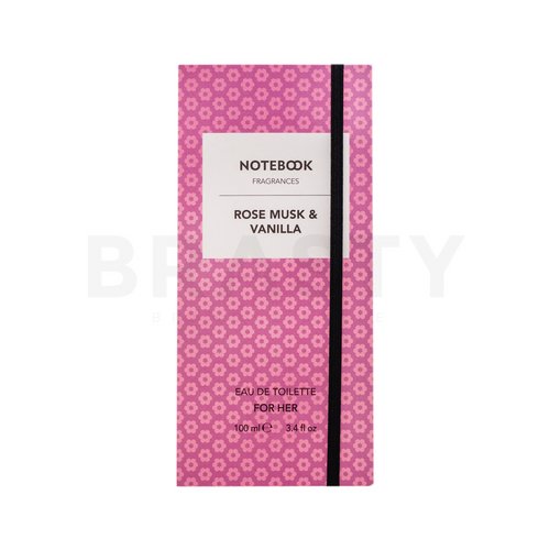 Aquolina Notebook - Rose Musk & Vanilla Eau de Toilette da donna 100 ml