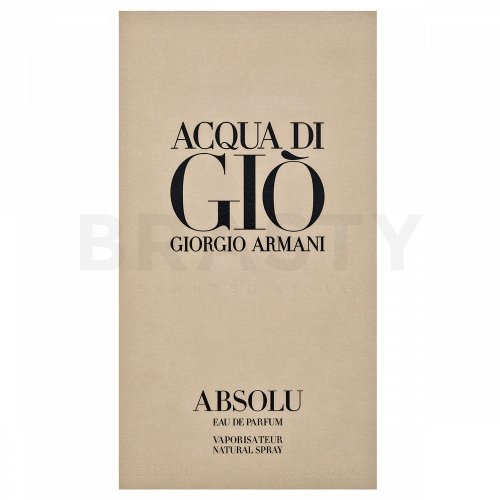 Armani (Giorgio Armani) Acqua di Gio Absolu Eau de Parfum für Herren 125 ml