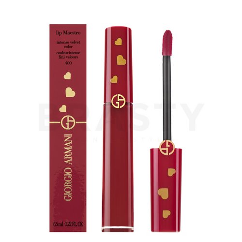 Armani (Giorgio Armani) Lip Maestro Intense Velvet Color - 400 długotrwała szminka w płynie 6,5 ml