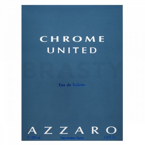 Azzaro Chrome United Eau de Toilette für Herren 200 ml