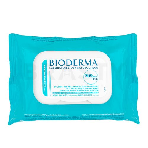 Bioderma ABCDerm H2O Lingettes Biodégradables 60 pcs micelarne chusteczki dla dzieci