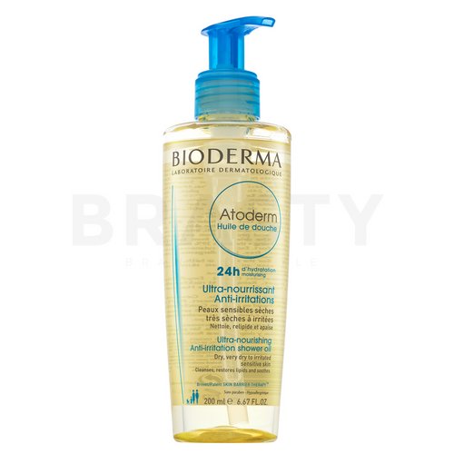 Bioderma Atoderm Huile de Douche cleansing foaming oil for dry atopic skin 200 ml