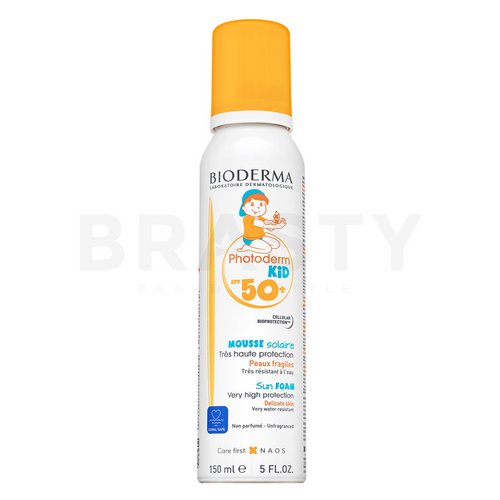 Bioderma Photoderm Kid Sun Foam SPF50+ spray pentru bronzat pentru copii 150 ml