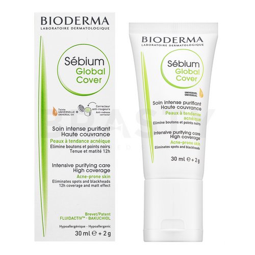Bioderma Sébium Global Cover tonisierende Feuchtigkeitsemulsion für aknöse Gesichtshaut 30 ml