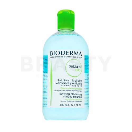 Bioderma Sébium H2O Purifying Cleansing Micelle Solution soluție micelară pentru piele uleioasă 500 ml