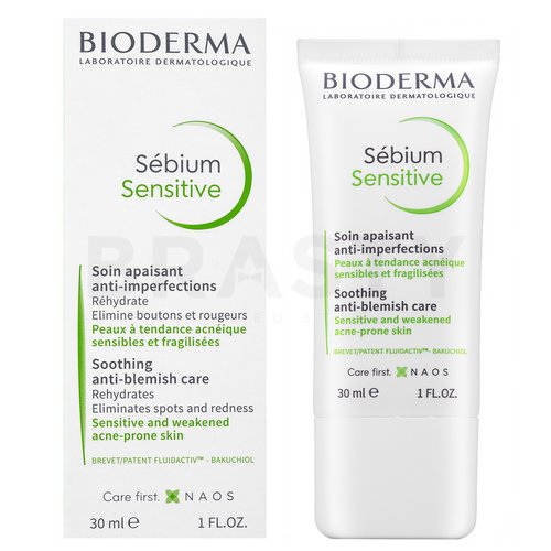 Bioderma Sébium Sensitive Soothing Anti-Blemish Care Loțiune calmantă pentru piele problematică 30 ml