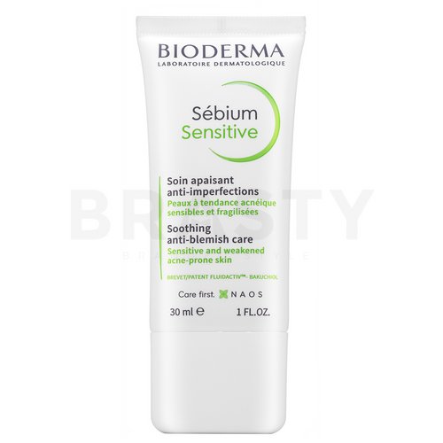 Bioderma Sébium Sensitive Soothing Anti-Blemish Care soothing emulsion for problematic skin 30 ml