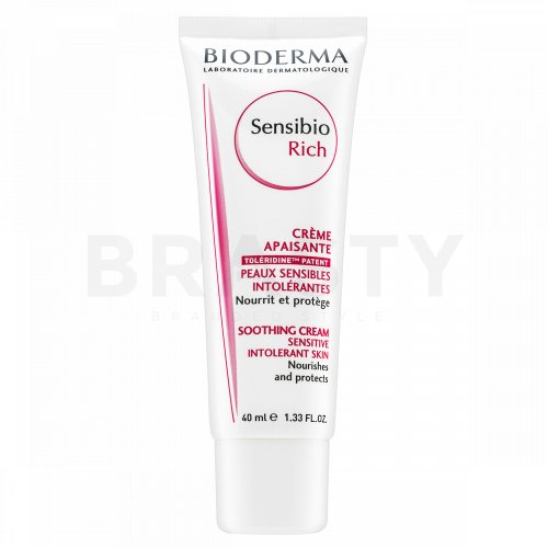 Bioderma Sensibio Rich Soothing Cream Loțiune calmantă cu efect de hidratare 40 ml