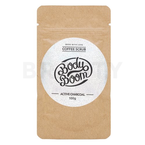 BodyBoom Coffee Scrub Active Charcoal Exfoliant pentru toate tipurile de piele 100 g