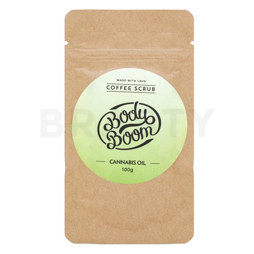 BodyBoom Coffee Scrub Cannabis Oil peeling do wszystkich typów skóry 100 g