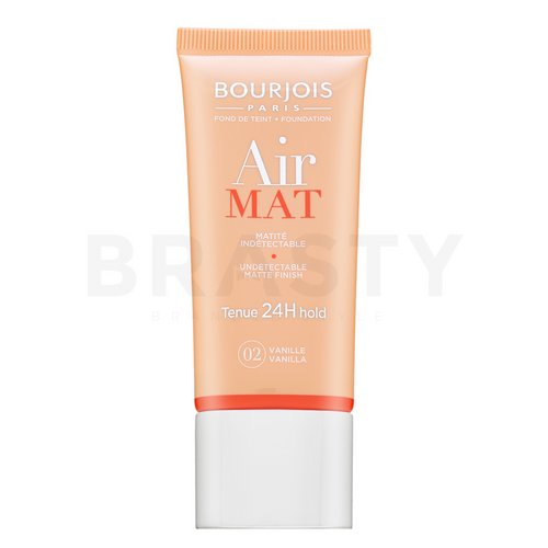 Bourjois Air Mat 24H Undetectable Matte Finish - 02 Vanilla Flüssiges Make Up für einen matten Effekt 30 ml