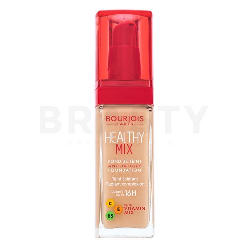 Bourjois Healthy Mix Anti-Fatigue Foundation - 052 Vanille tekutý make-up pro sjednocenou a rozjasněnou pleť 30 ml