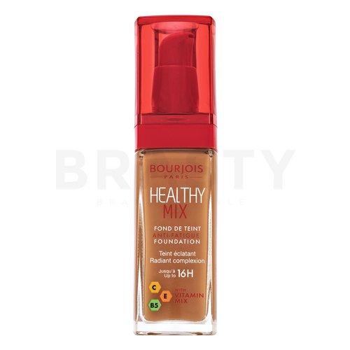 Bourjois Healthy Mix Anti-Fatigue Foundation - 058 Caramel fond de ten lichid pentru o piele luminoasă și uniformă 30 ml