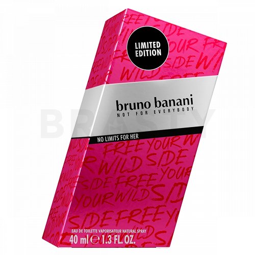 Bruno Banani No Limits Woman Eau de Toilette for women 40 ml