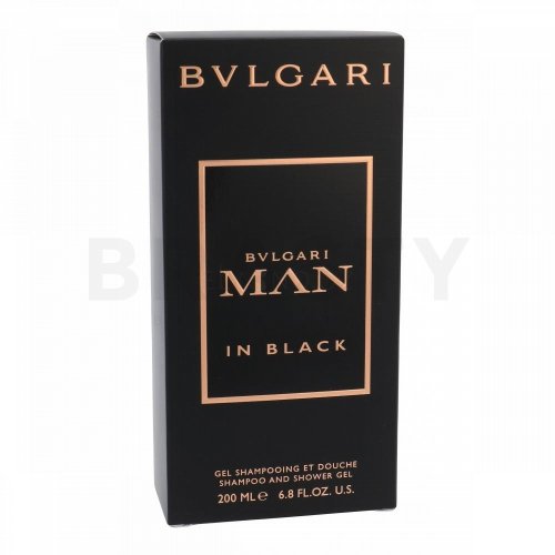 Bvlgari Man in Black Gel de duș bărbați 200 ml